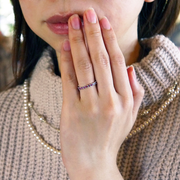 umu -アム- FINE JEWELRY STUIDIOルビー フルエタニティリングrg0061_i2.jpg