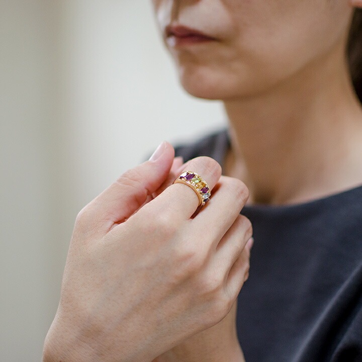 umu -アム- FINE JEWELRY STUIDIOK18 マーキス アミュレットダイヤモンドリングrg0080_i2.jpg