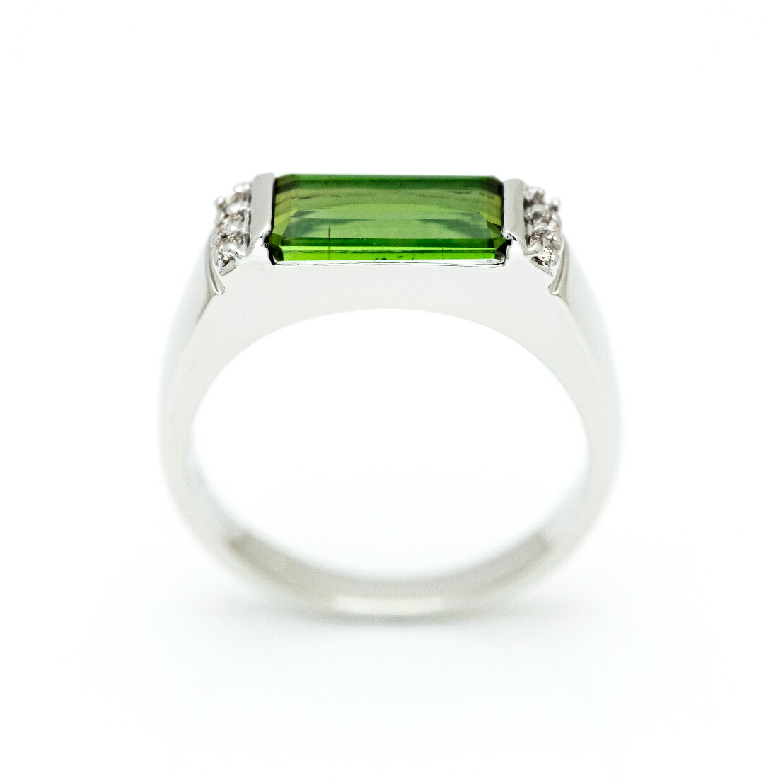 umu -アム- FINE JEWELRY STUIDIOグリーントルマリン ダイヤモンド リングrg0086_s2.jpg