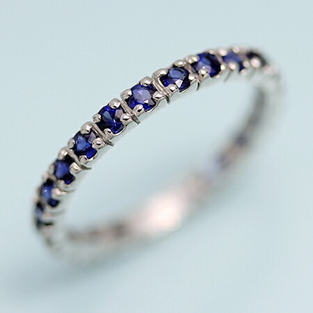 umu -アム- FINE JEWELRY STUIDIOK18 ブルーサファイア フルエタニティリングrg0091_kanban2.jpg