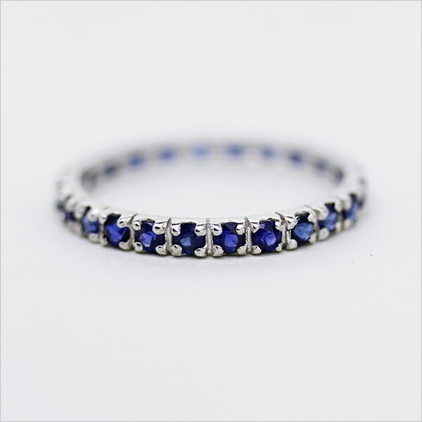 umu -アム- FINE JEWELRY STUIDIOK18 ブルーサファイア フルエタニティリングrg0091_m.jpg