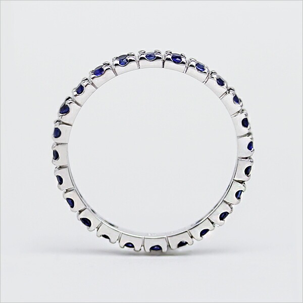umu -アム- FINE JEWELRY STUIDIOK18 ブルーサファイア フルエタニティリングrg0091_s.jpg