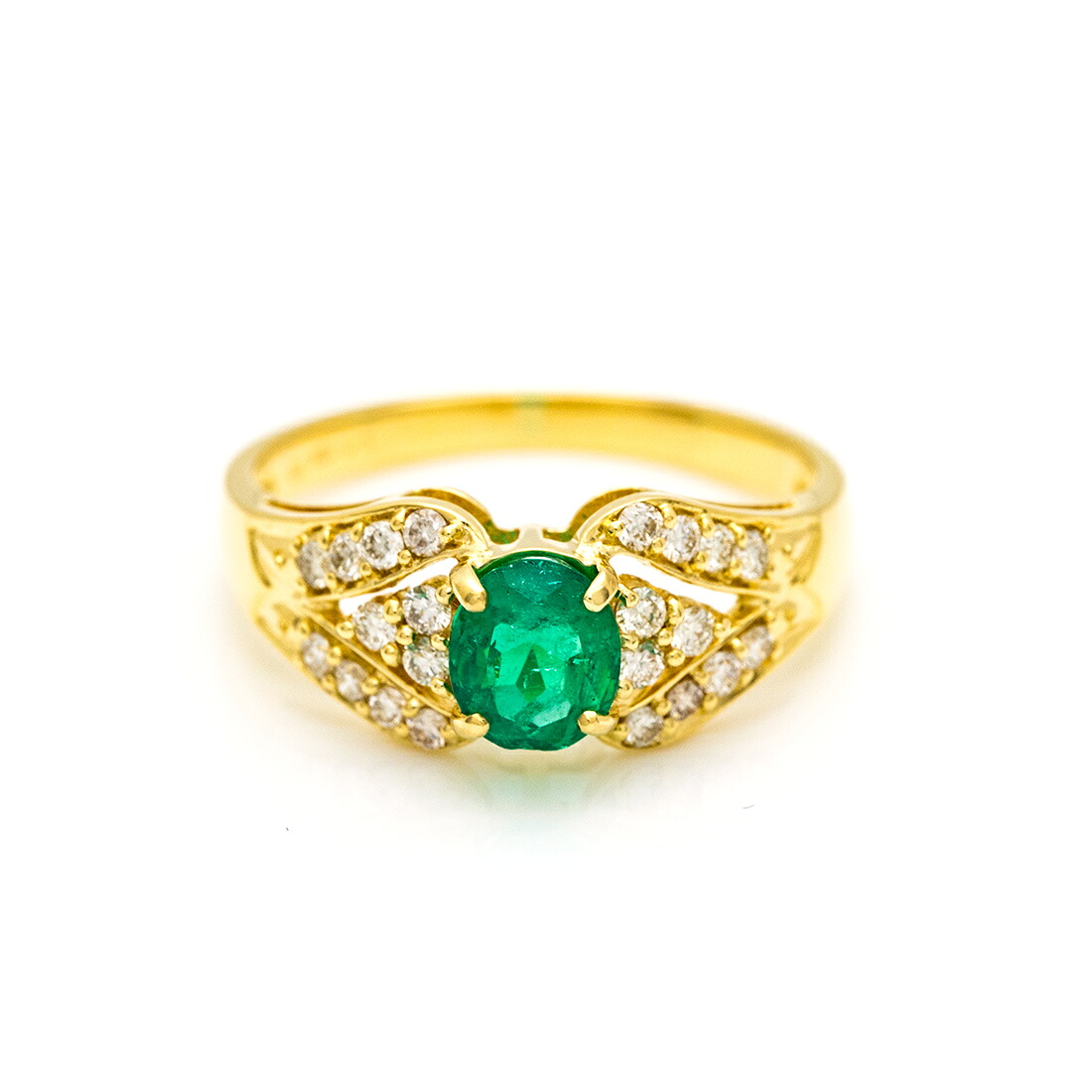umu -アム- FINE JEWELRY STUIDIOエメラルド ダイヤモンド リングrg0093_m.jpg