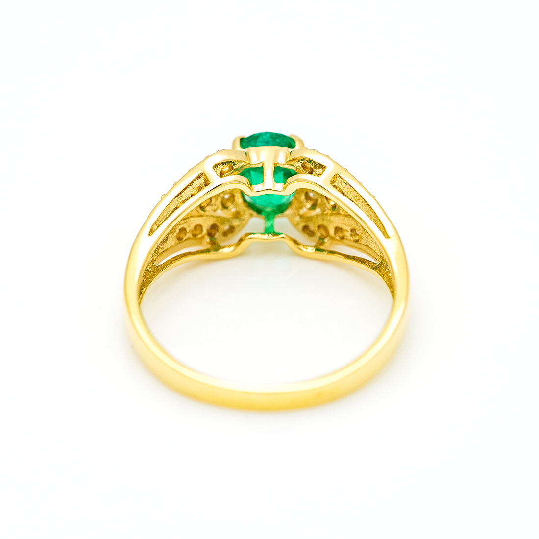 umu -アム- FINE JEWELRY STUIDIOエメラルド ダイヤモンド リングrg0093_u.jpg