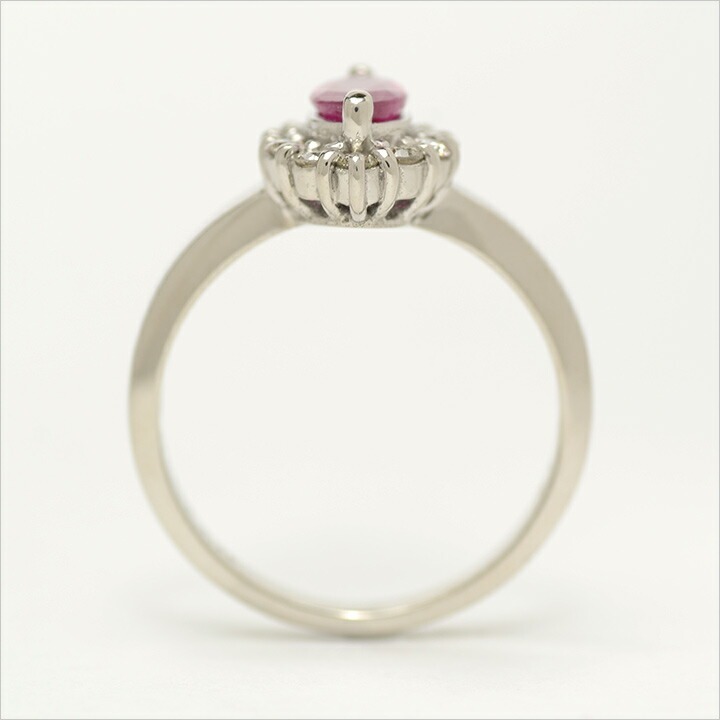 umu -アム- FINE JEWELRY STUIDIOK18 マーキス ルビー ダイヤモンド リングrg0099_s.jpg