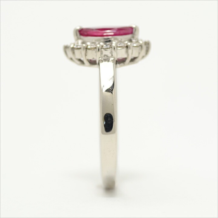 umu -アム- FINE JEWELRY STUIDIOK18 マーキス ルビー ダイヤモンド リングrg0099_y.jpg