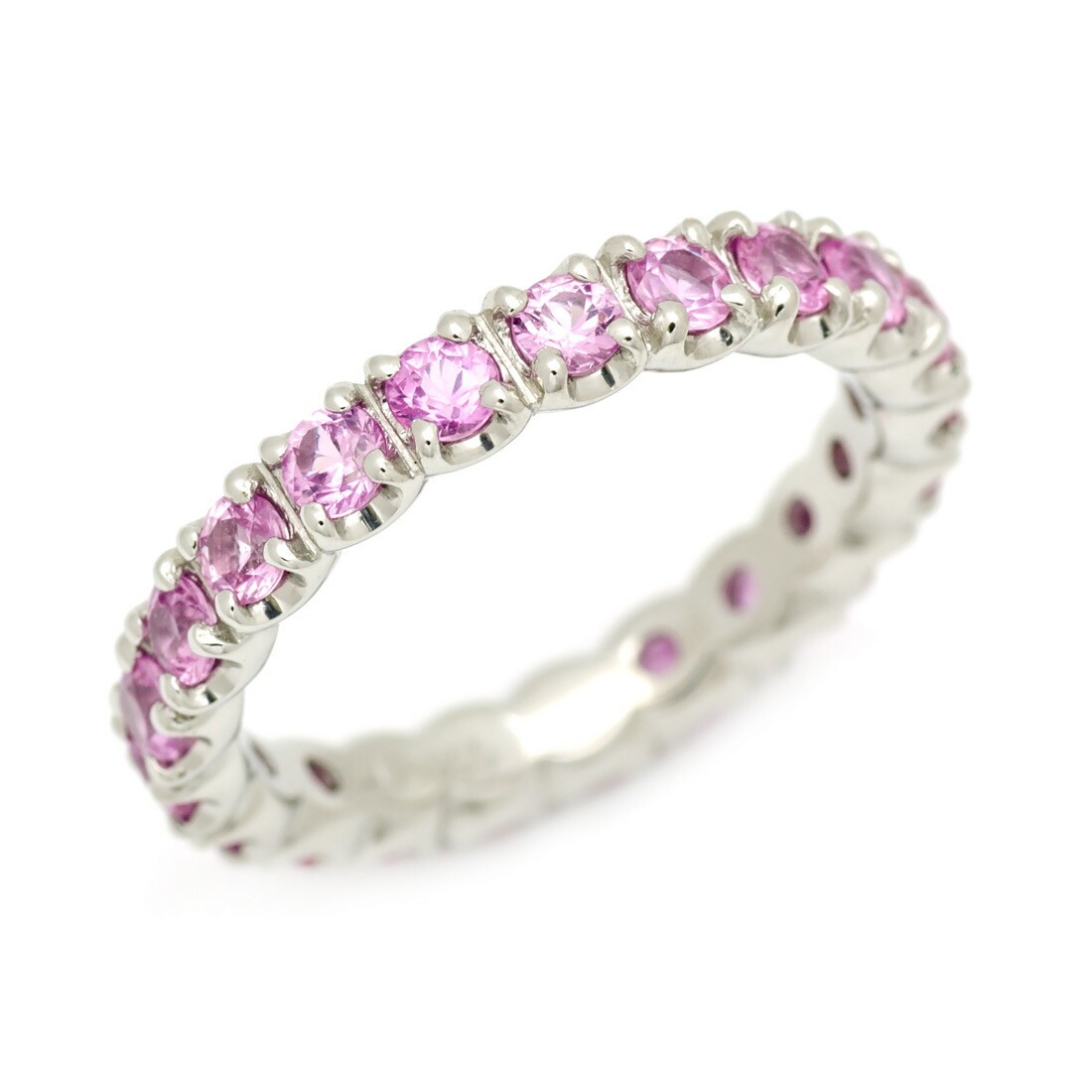 umu -アム- FINE JEWELRY STUIDIOK18 ピンクサファイア フルエタニティリングrg0112.jpg