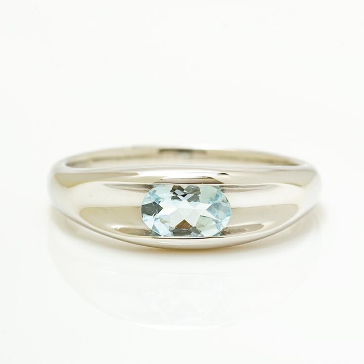 umu -アム- FINE JEWELRY STUIDIOK18 アクアマリン リングrg0116_m.jpg