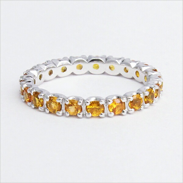 umu -アム- FINE JEWELRY STUIDIOK18 オレンジサファイア フルエタニティリングrg0125_m.jpg