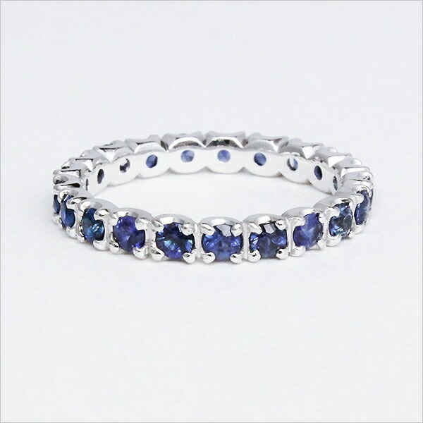 umu -アム- FINE JEWELRY STUIDIOK18 ブルーサファイア フルエタニティリングrg0127_m.jpg