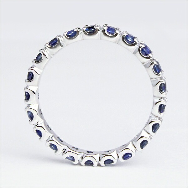 umu -アム- FINE JEWELRY STUIDIOK18 ブルーサファイア フルエタニティリングrg0127_s.jpg