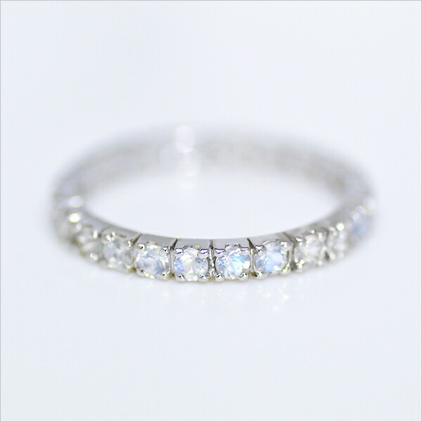umu -アム- FINE JEWELRY STUIDIOK18 ブルームーンストーン フルエタニティリングrg0135_m.jpg
