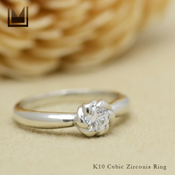 umu -アム- FINE JEWELRY STUIDIOK18 キュービックジルコニアリングrg0169_1.jpg