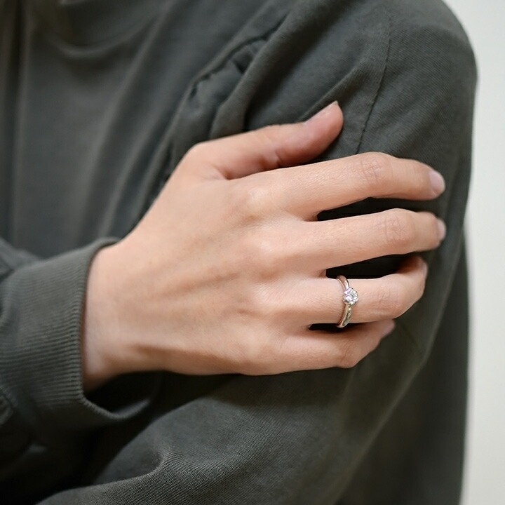 umu -アム- FINE JEWELRY STUIDIOK18 キュービックジルコニアリングrg0169_i3.jpg