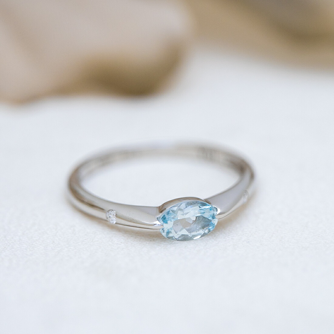 umu -アム- FINE JEWELRY STUIDIOアクアマリン ダイヤモンド リングrg0171_1.jpg