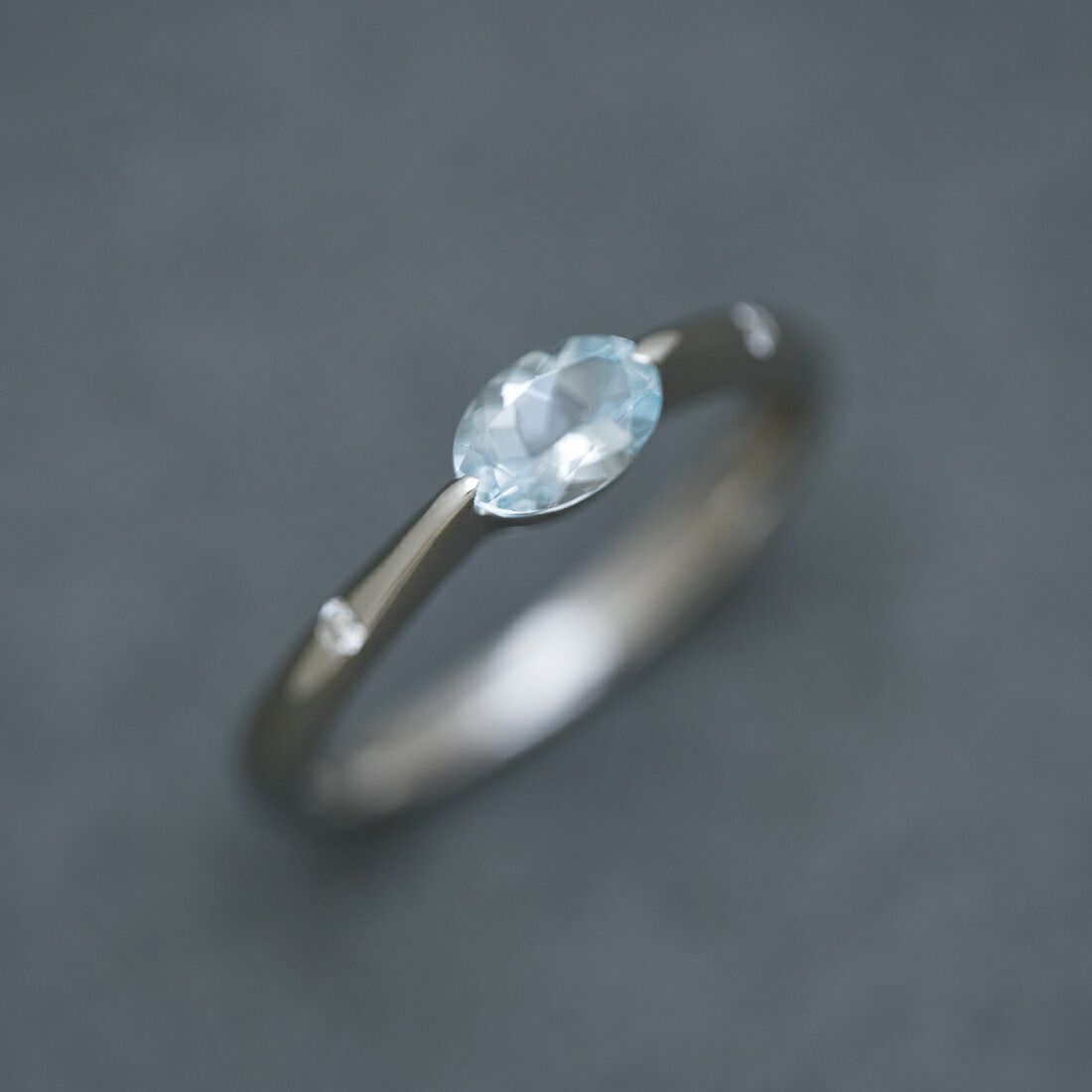 umu -アム- FINE JEWELRY STUIDIOアクアマリン ダイヤモンド リングrg0171_kanban2.jpg