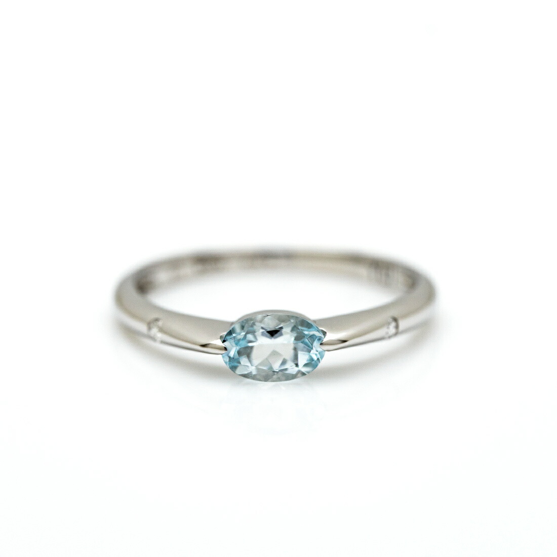 umu -アム- FINE JEWELRY STUIDIOアクアマリン ダイヤモンド リングrg0171_m.jpg