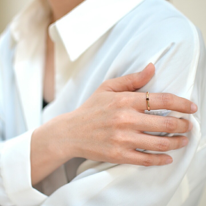 umu -アム- FINE JEWELRY STUIDIOK10 スモーキークォーツ リングrg0175_i3.jpg