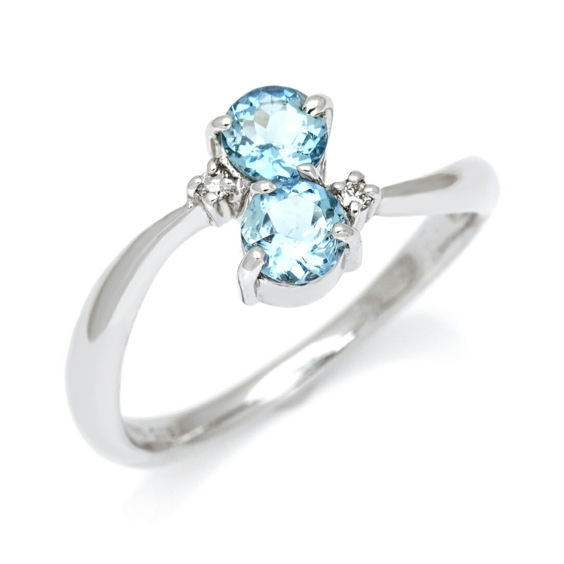 Rabbit☆K9☆アクアマリン☆指輪☆ジュエリーマキ☆10号 リング アクアマリン k10 リング 9号 marjoram