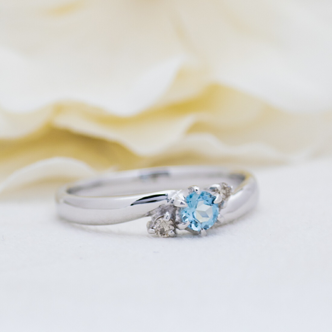 umu -アム- FINE JEWELRY STUIDIOサンタマリアアクアマリン ダイヤモンド リングrg0178_1.jpg