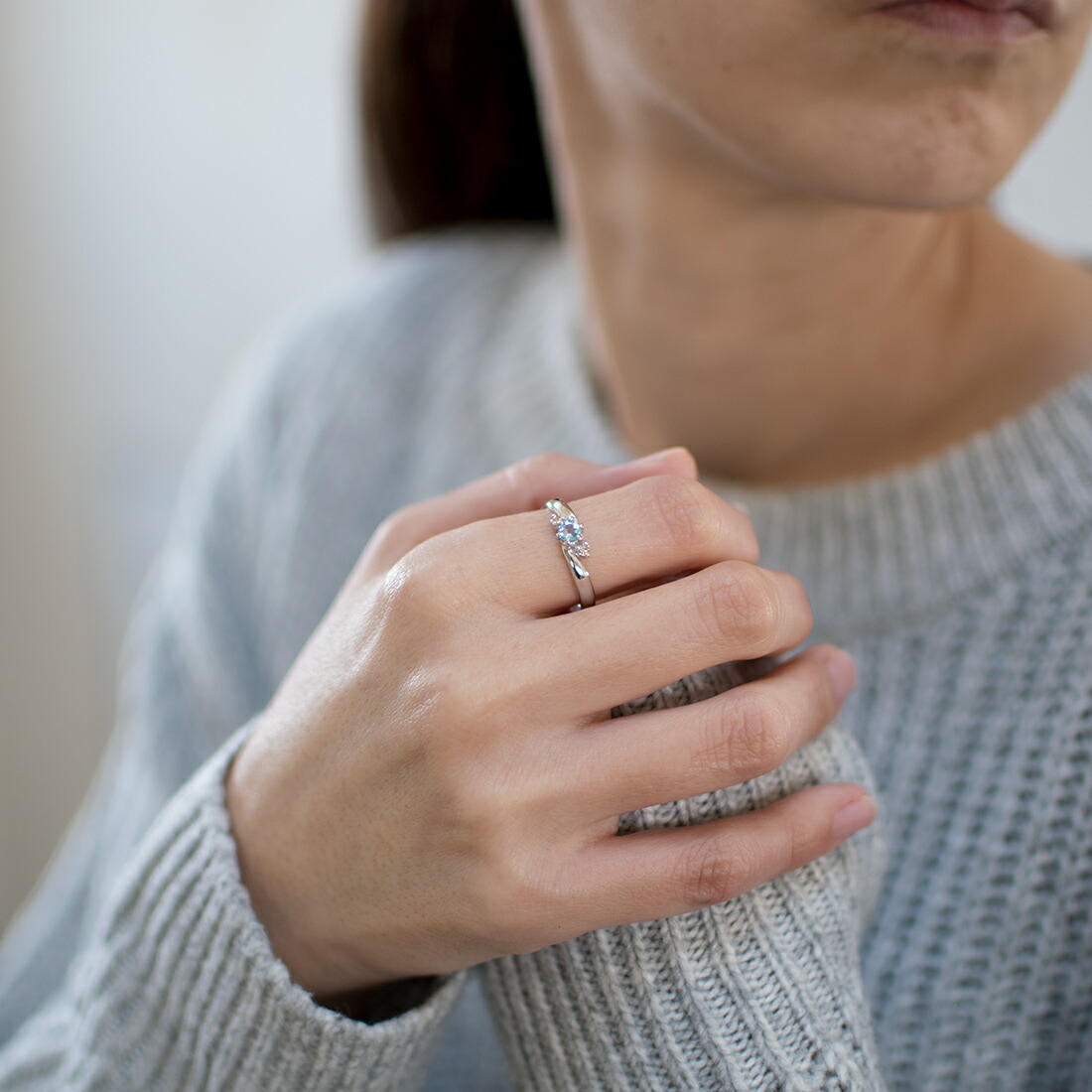 umu -アム- FINE JEWELRY STUIDIOサンタマリアアクアマリン ダイヤモンド リングrg0178_i2.jpg