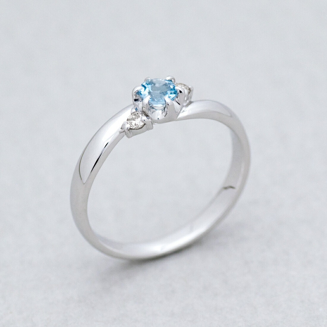 umu -アム- FINE JEWELRY STUIDIOサンタマリアアクアマリン ダイヤモンド リングrg0178_kanban2.jpg