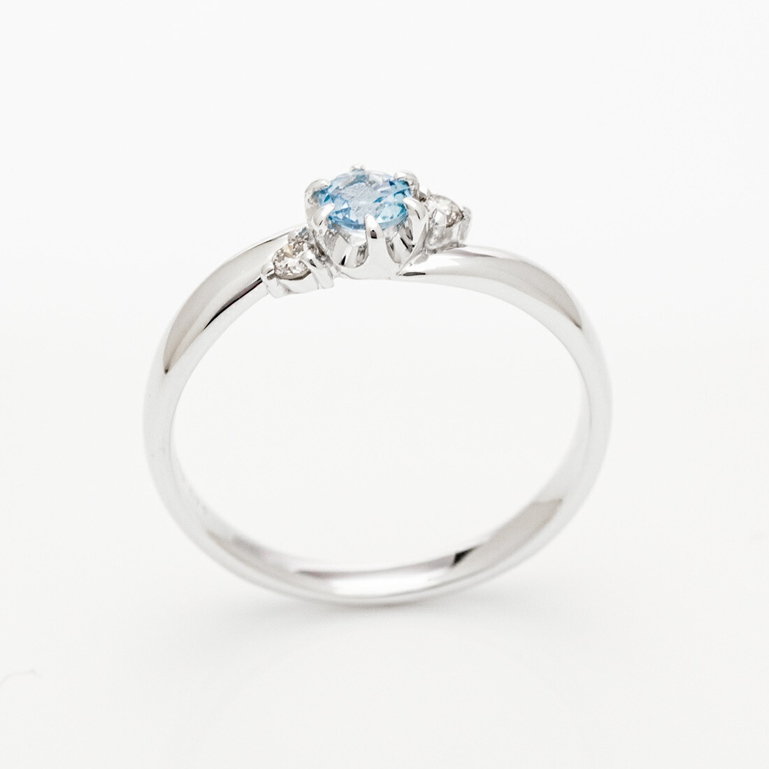 umu -アム- FINE JEWELRY STUIDIOサンタマリアアクアマリン ダイヤモンド リングrg0178_s2.jpg