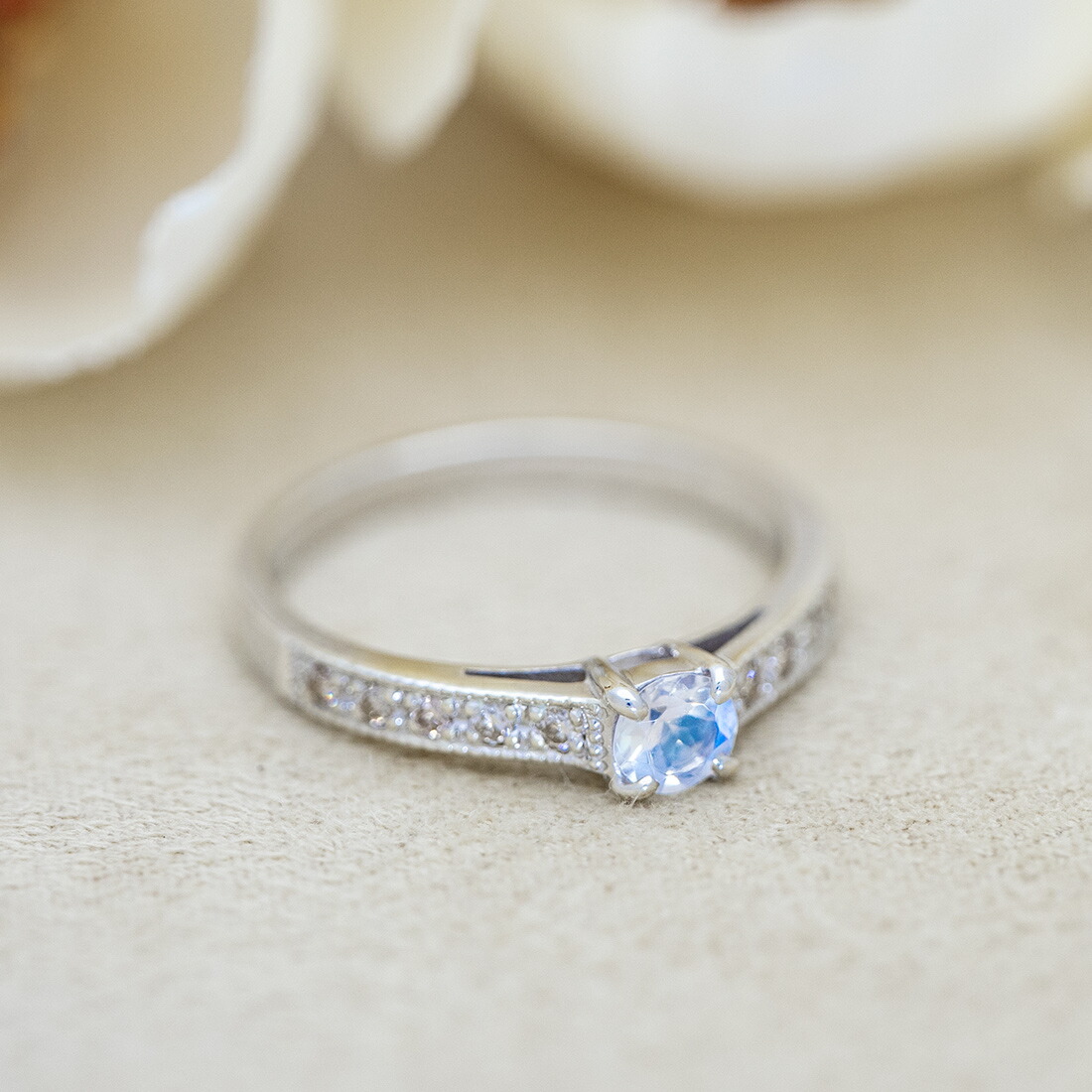 umu -アム- FINE JEWELRY STUIDIOブルームーンストーン ダイヤモンド リング 「fiorito」rg0182_1.jpg