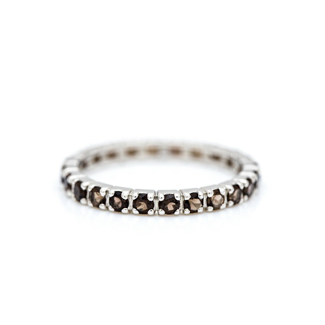 umu -アム- FINE JEWELRY STUIDIOスモーキークォーツ フルエタニティリングrg0189_m.jpg