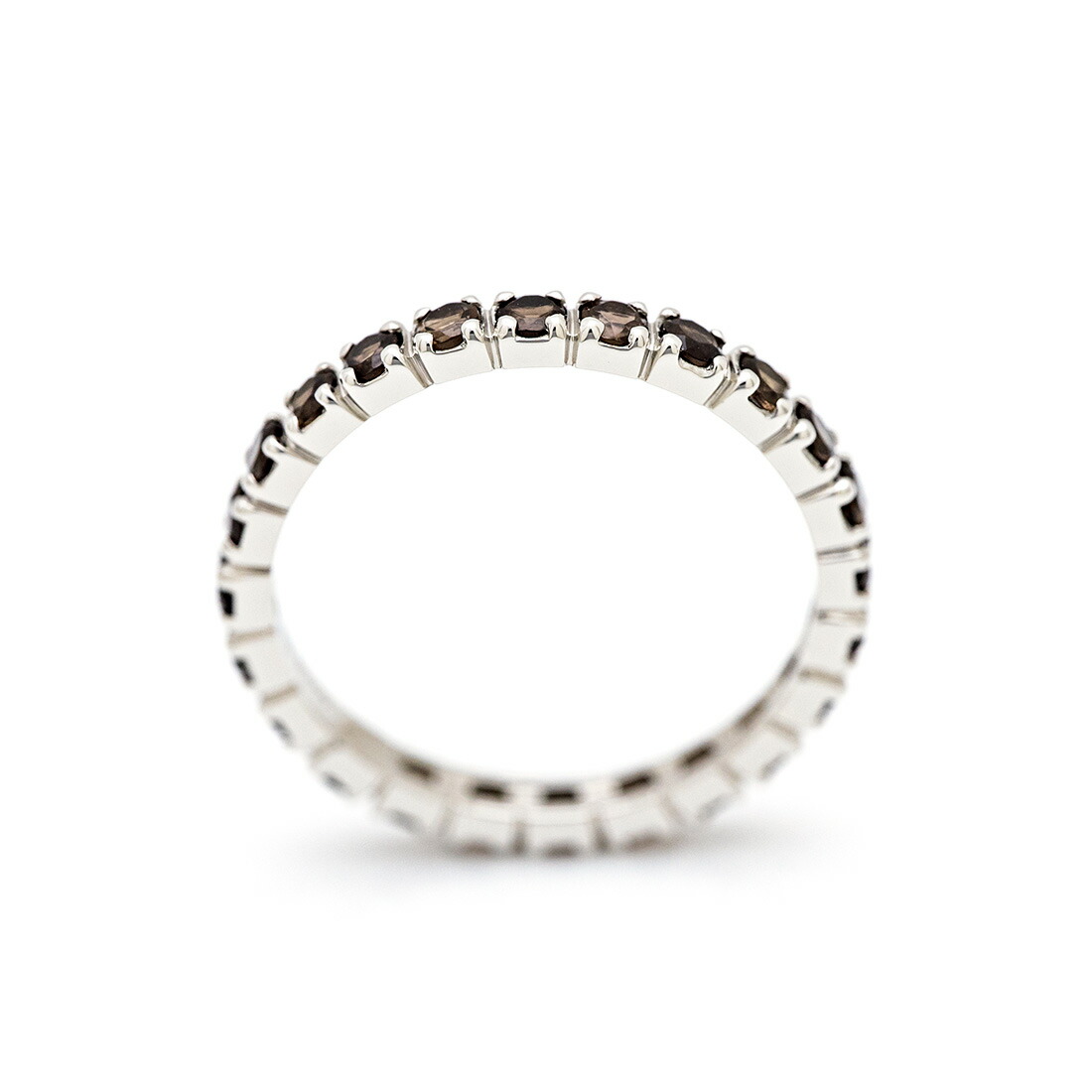 umu -アム- FINE JEWELRY STUIDIOスモーキークォーツ フルエタニティリングrg0189_s.jpg