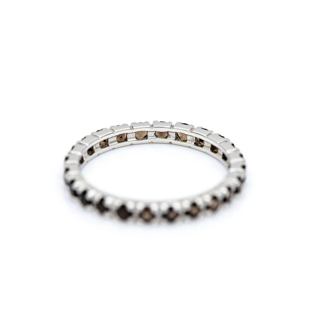 umu -アム- FINE JEWELRY STUIDIOスモーキークォーツ フルエタニティリングrg0189_u.jpg