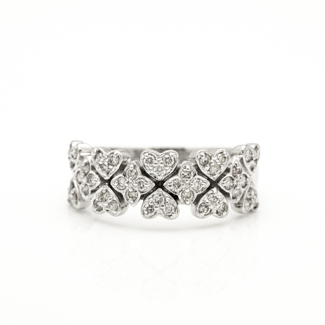 umu -アム- FINE JEWELRY STUIDIOダイヤモンド ハートフラワー  リングrg0193_m.jpg