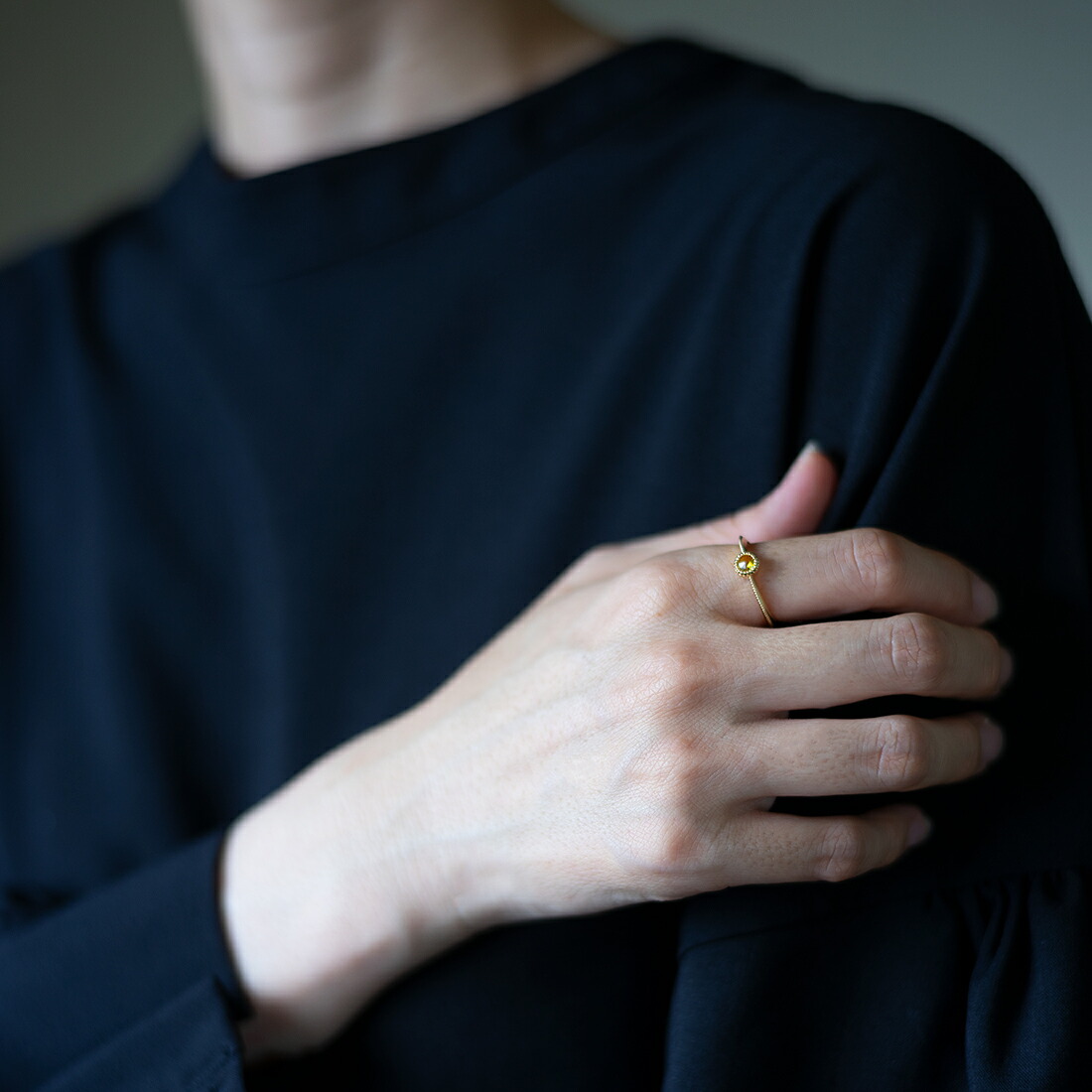 umu -アム- FINE JEWELRY STUIDIOハニークォーツ リング 「epica」rg0209_i3.jpg