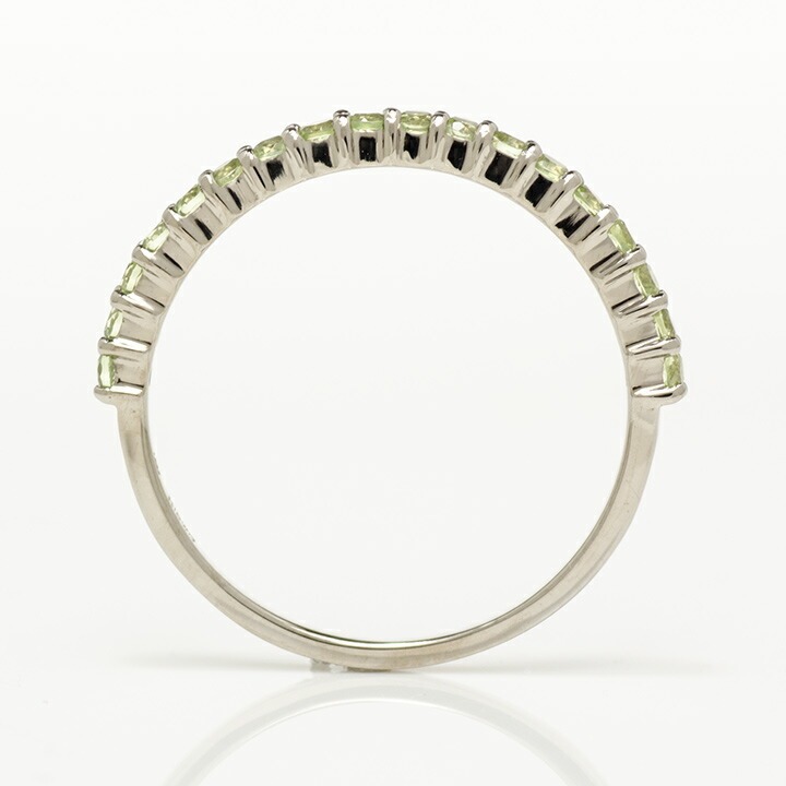 umu -アム- FINE JEWELRY STUIDIOK18 ペリドット エタニティリング「fila」rg0215_s.jpg