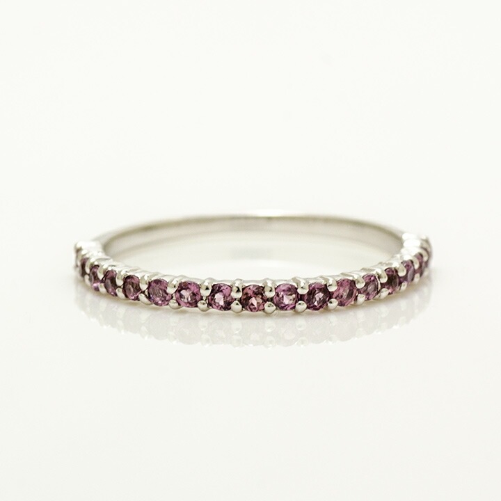 umu -アム- FINE JEWELRY STUIDIOK18 ロードライトガーネット エタニティリング「fila」rg0217_m.jpg