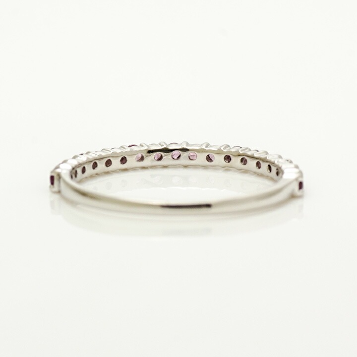 umu -アム- FINE JEWELRY STUIDIOK18 ロードライトガーネット エタニティリング「fila」rg0217_u.jpg