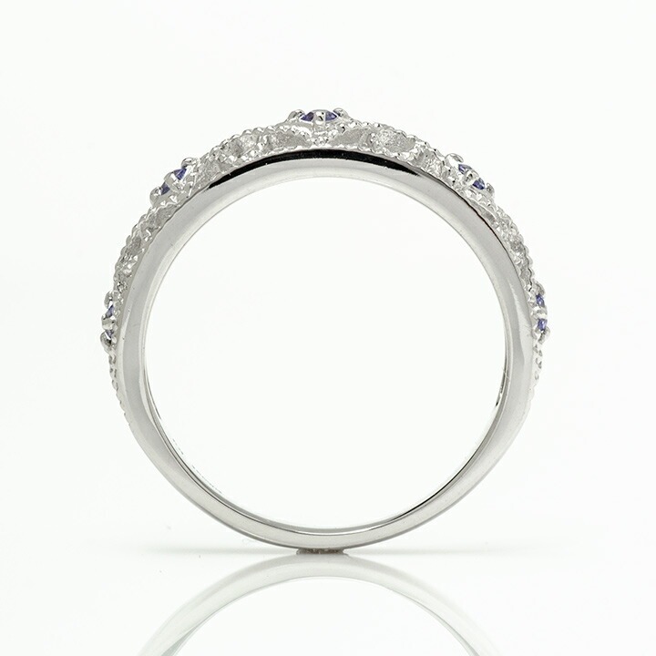 umu -アム- FINE JEWELRY STUIDIOK18 タンザナイト リング 「cortile」rg0220_s.jpg