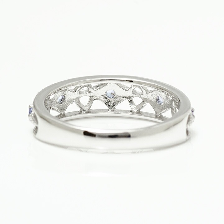 umu -アム- FINE JEWELRY STUIDIOK18 タンザナイト リング 「cortile」rg0220_u.jpg