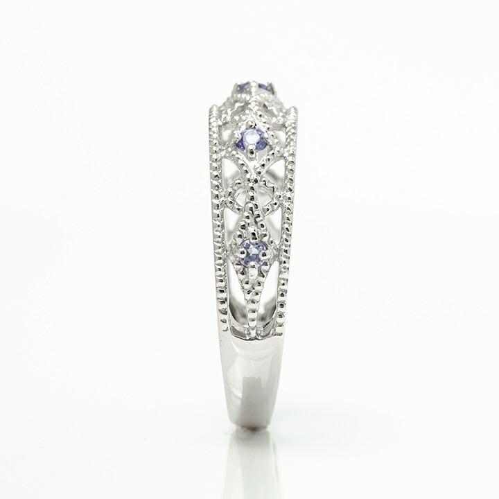 umu -アム- FINE JEWELRY STUIDIOK18 タンザナイト リング 「cortile」rg0220_y.jpg