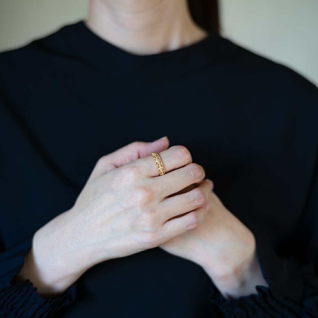 umu -アム- FINE JEWELRY STUIDIOイエローサファイア リング 「cortile」rg0222_i2.jpg