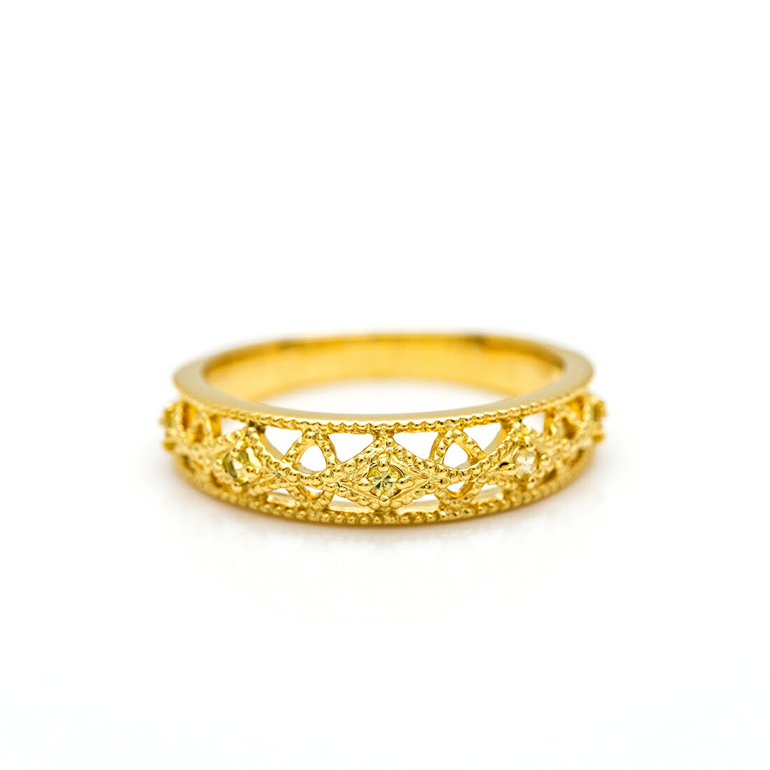 umu -アム- FINE JEWELRY STUIDIOイエローサファイア リング 「cortile」rg0222_m.jpg