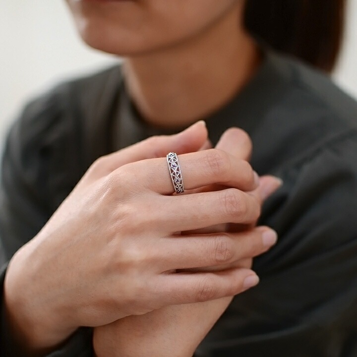 umu -アム- FINE JEWELRY STUIDIOK18 アメシスト リング 「cortile」rg0223_i2.jpg