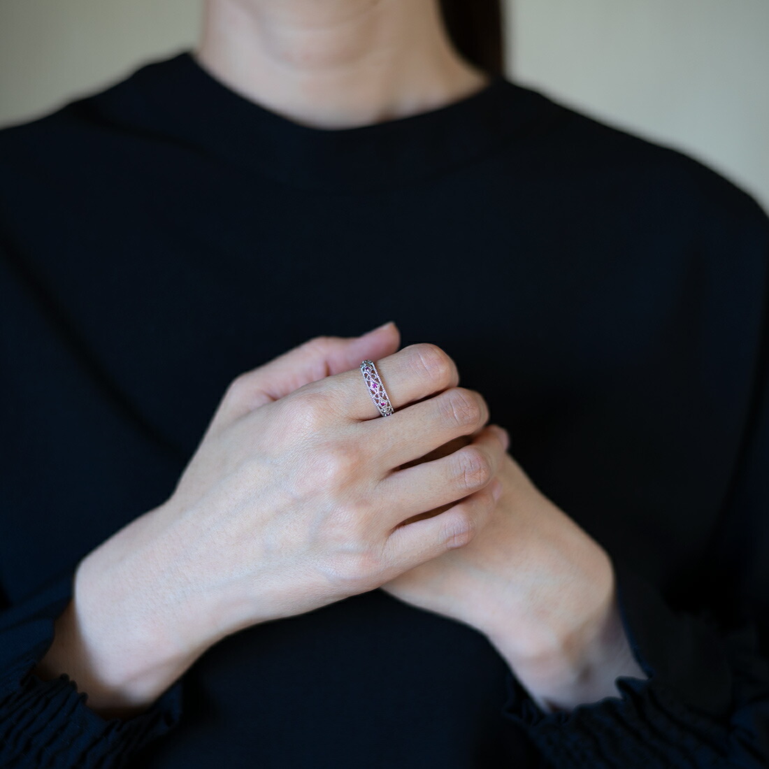 umu -アム- FINE JEWELRY STUIDIOルビー リング 「cortil」rg0225_i2.jpg