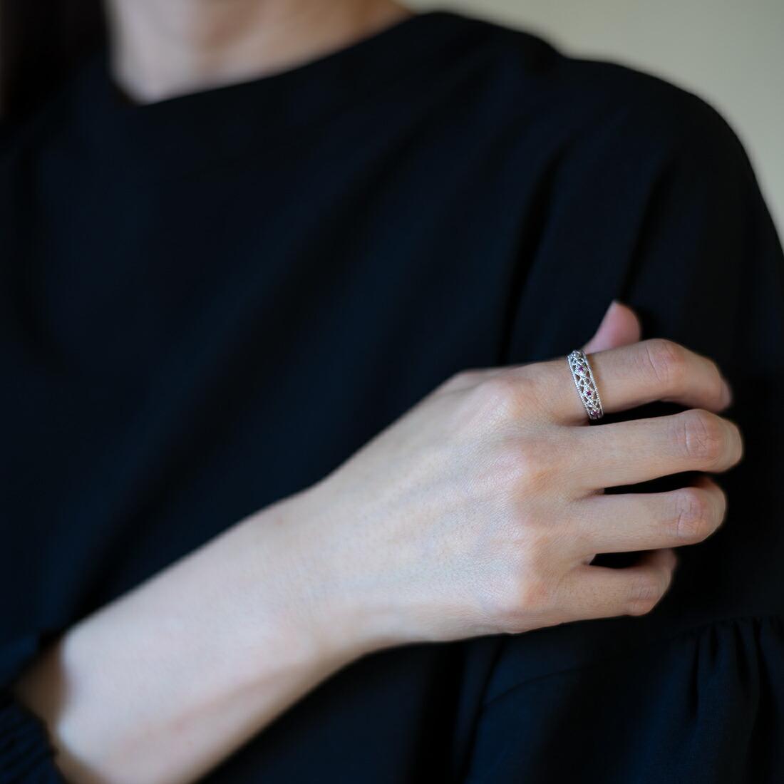 umu -アム- FINE JEWELRY STUIDIOルビー リング 「cortil」rg0225_i3.jpg