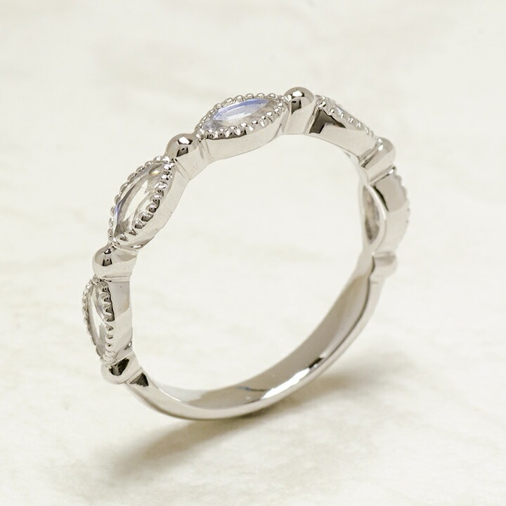 umu -アム- FINE JEWELRY STUIDIOK18 マーキス ブルームーンストーン リングrg0249_kanban2.jpg