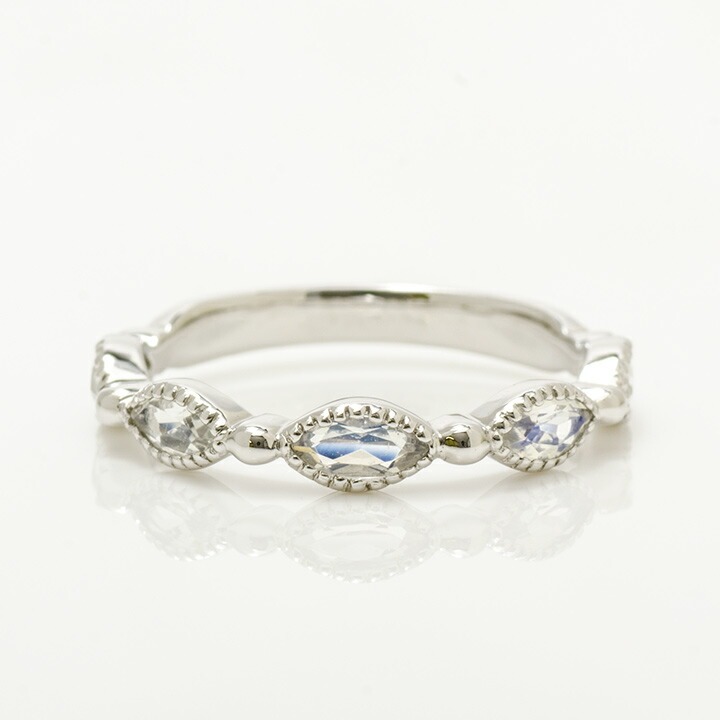 umu -アム- FINE JEWELRY STUIDIOK18 マーキス ブルームーンストーン リングrg0249_m.jpg
