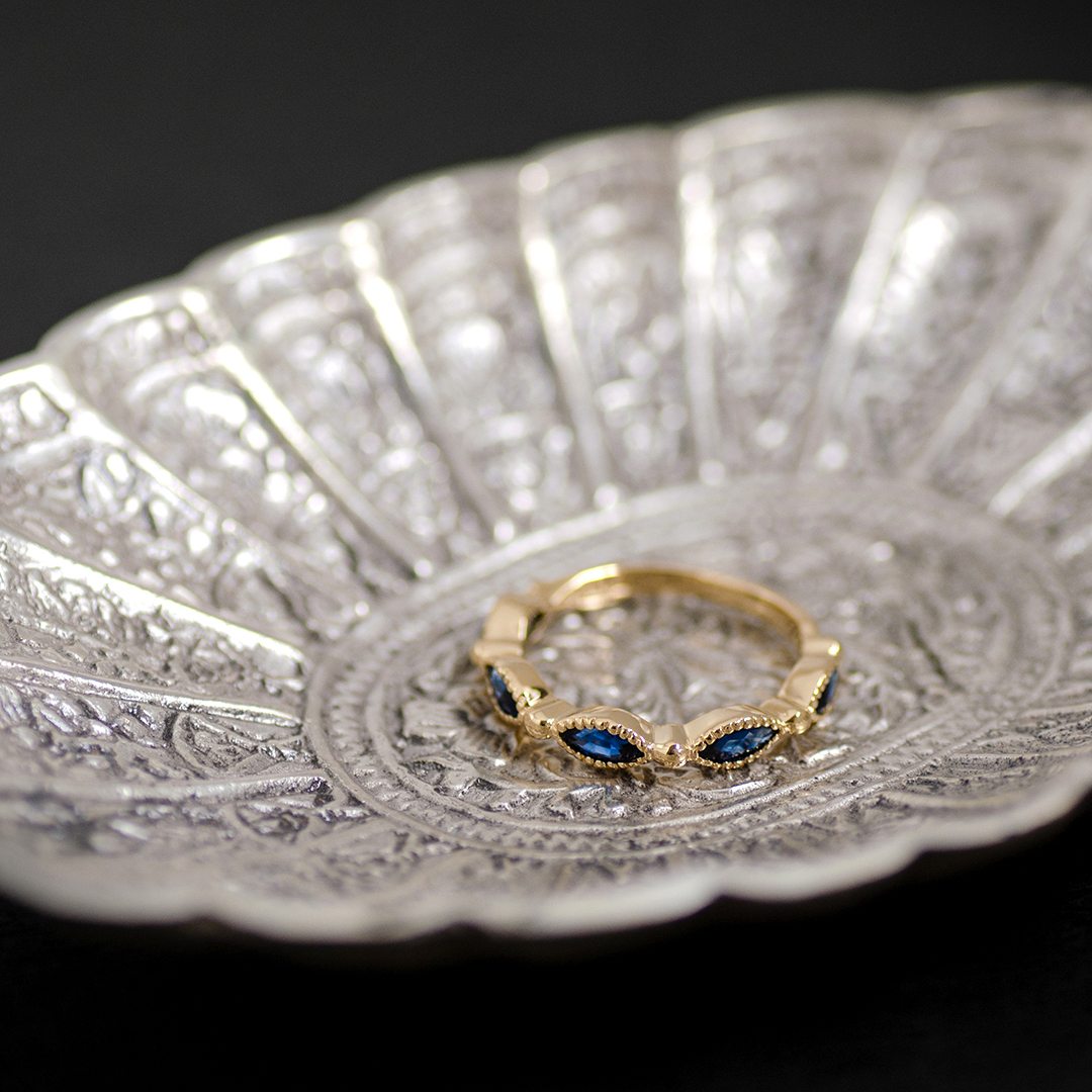 サファイア リング マーキス silver925 指輪 【公式通販】