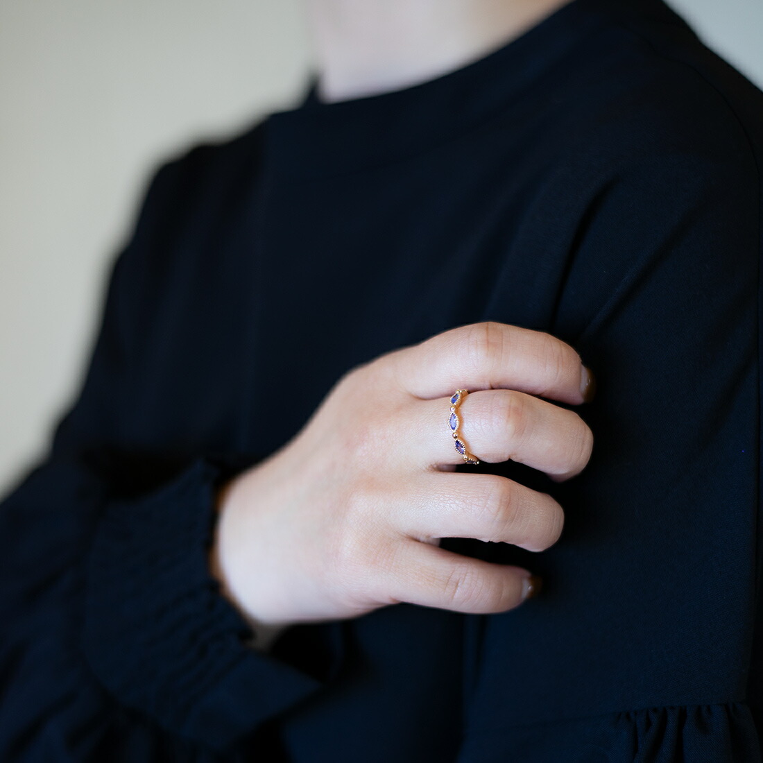 umu -アム- FINE JEWELRY STUIDIOマーキス タンザナイト リングrg0252_i3.jpg