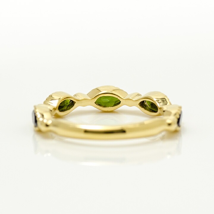 umu -アム- FINE JEWELRY STUIDIOK18 マーキス グリーントルマリン リングrg0256_u.jpg