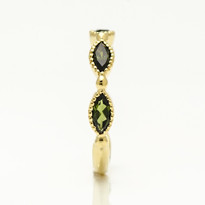 umu -アム- FINE JEWELRY STUIDIOK18 マーキス グリーントルマリン リングrg0256_y.jpg